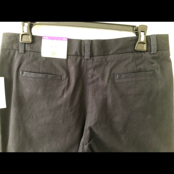 Dockers Girls Navy Blue Pants Approved Schoolwear Plus NEW Size Plus 16.5 - Picture 7 of 8